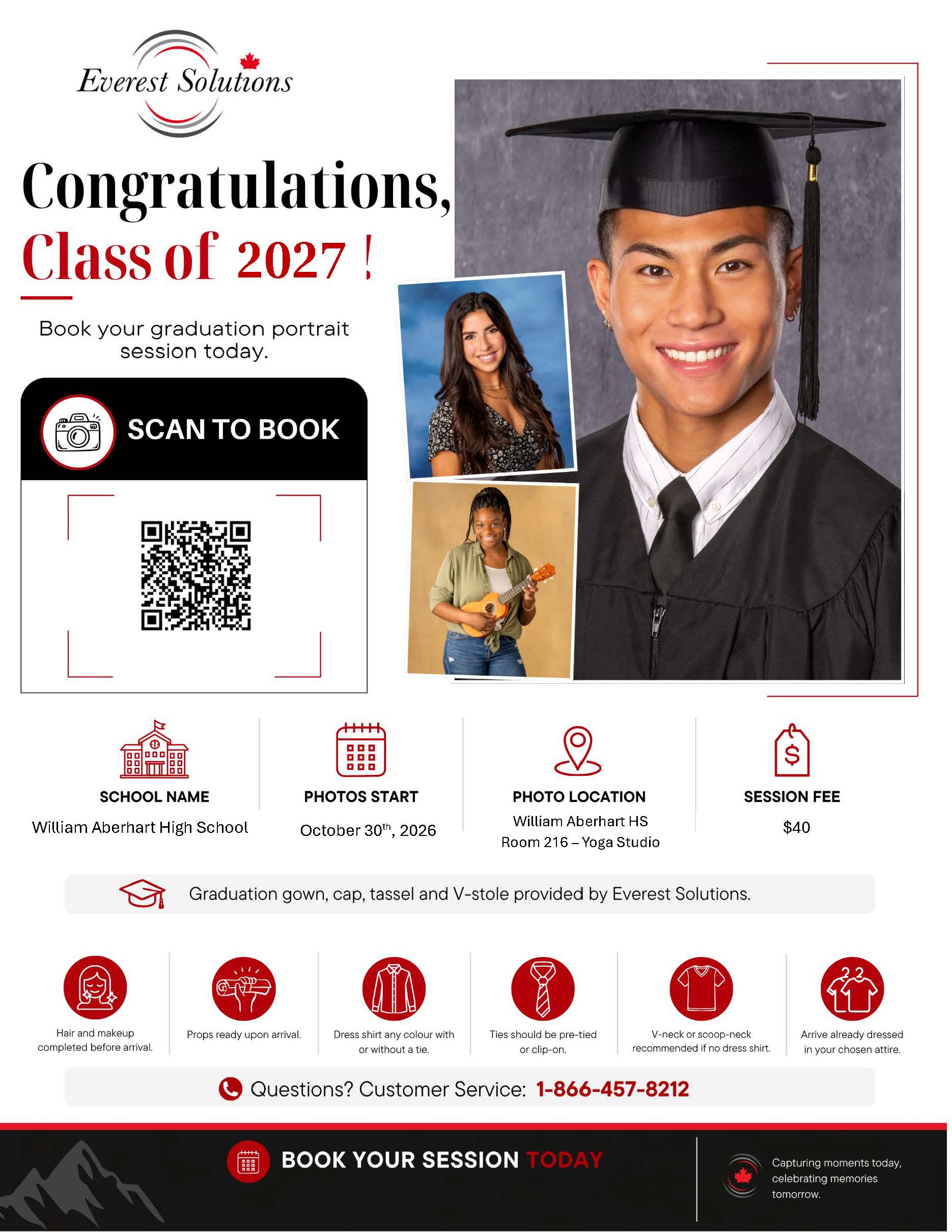 William Aberhart High School Grad Flyer 2026-27